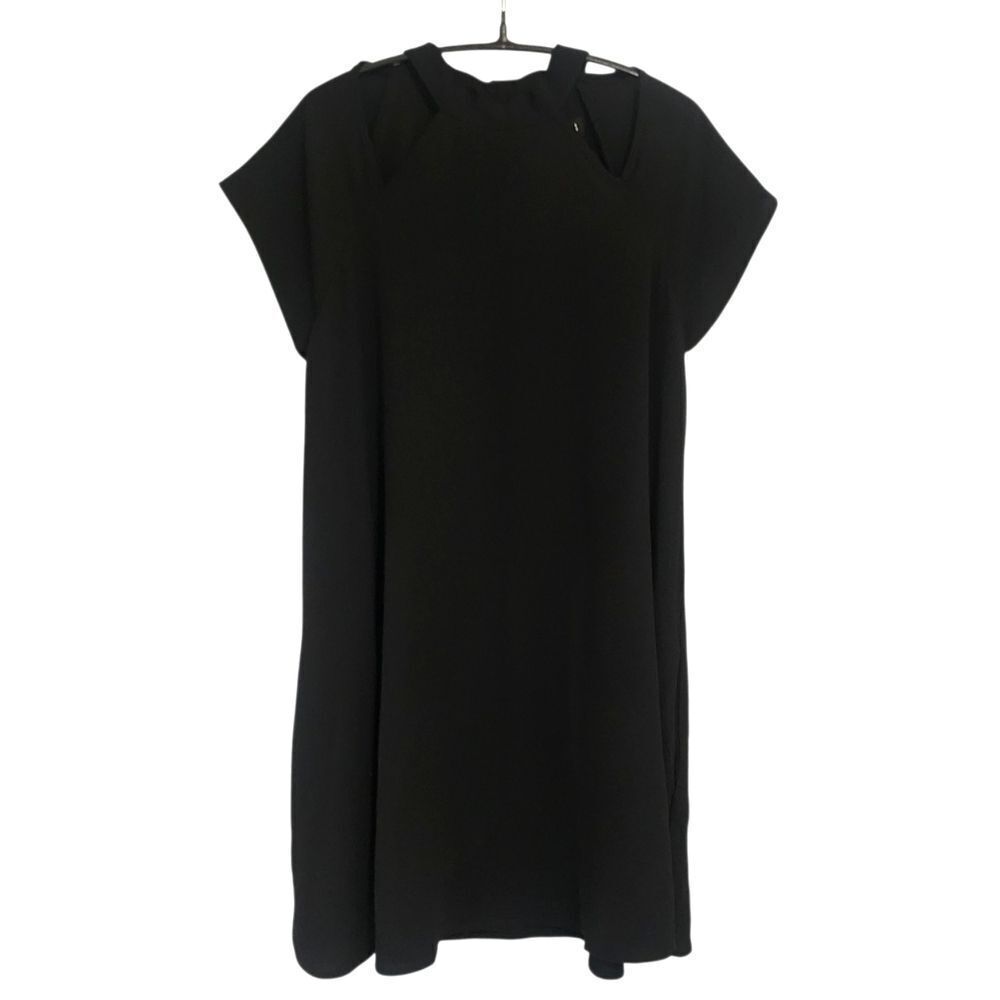 Mary & Maybel Mini Dress M Black Shoulder Cut Outs